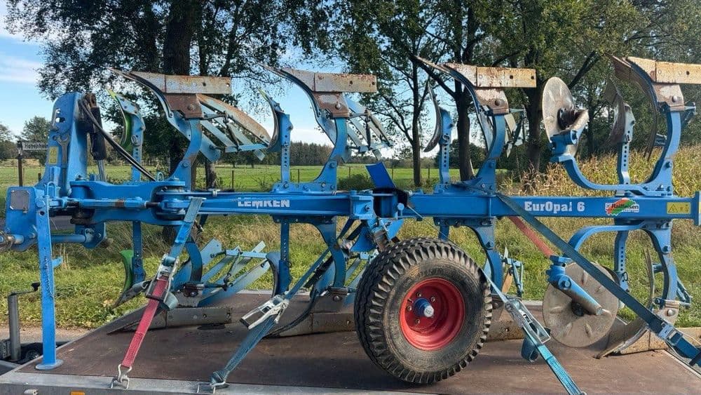 Lemken EurOpal 6 . Belarus, Case, John Deere, Claas Arion tortadi — 5