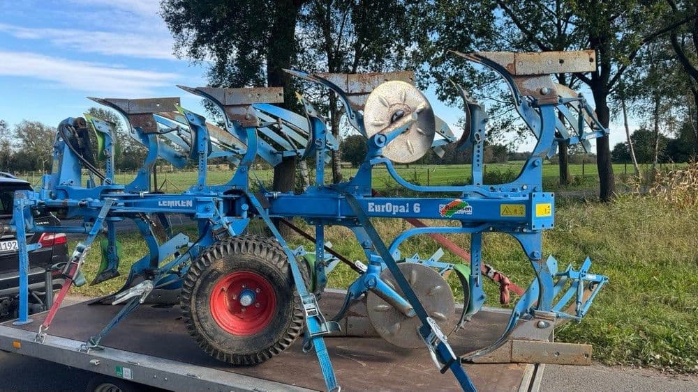 Lemken EurOpal 6 . Belarus, Case, John Deere, Claas Arion tortadi — 8