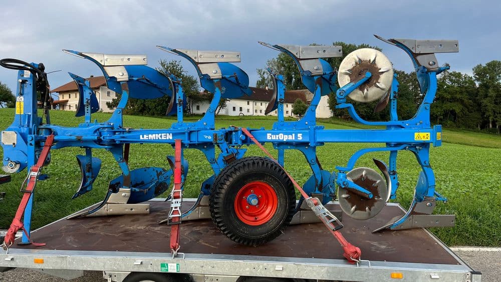 Lemken Europal 5. John Deere, Belarus Claas, Case tortadi — 4
