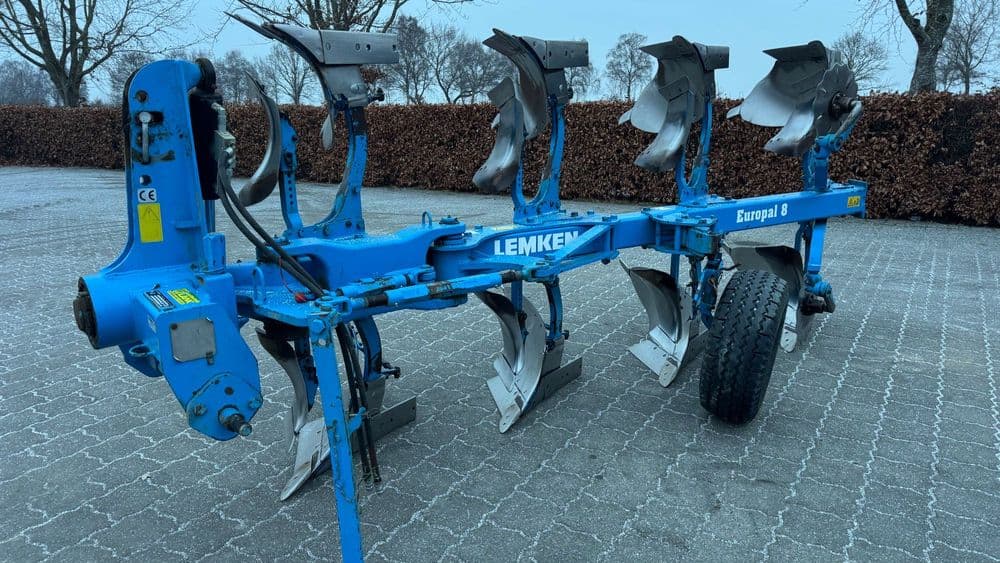 Lemken Europal 8 Omoch , Belarus, Claas Arion, John Deere tortadi — 2