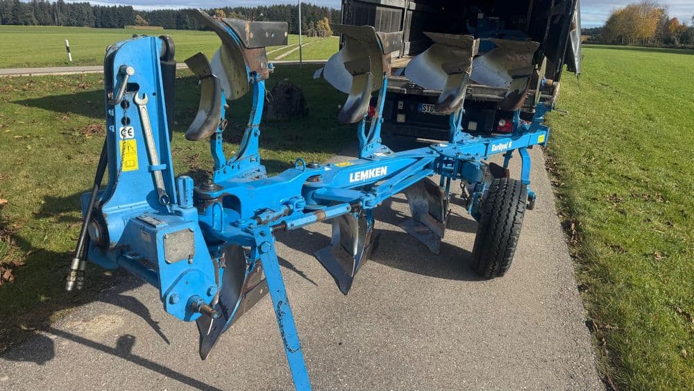 Lemken Europal 6 Case Puma, Claas Arion, Belarus tortadi — 1