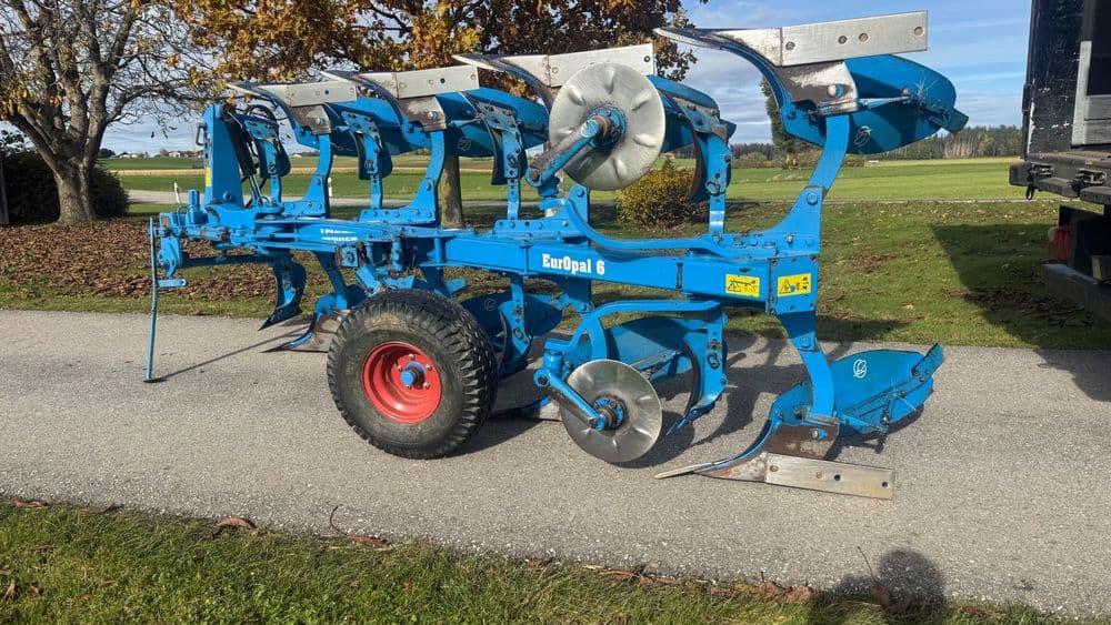 Lemken Europal 6 Case Puma, Claas Arion, Belarus tortadi — 4