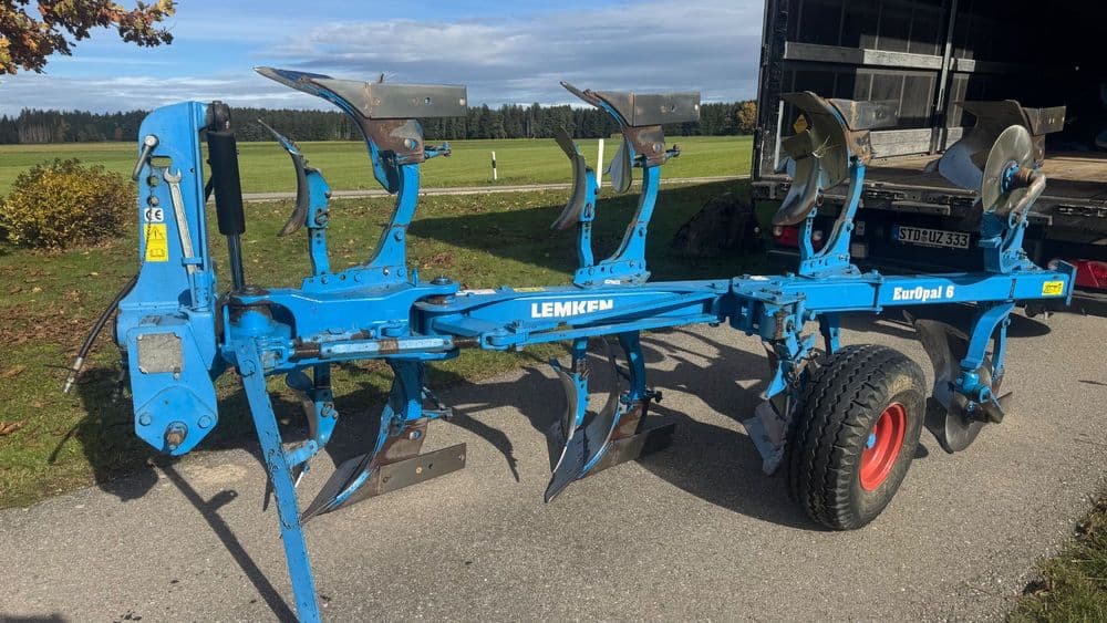 Lemken Europal 6 Case Puma, Claas Arion, Belarus tortadi — 5