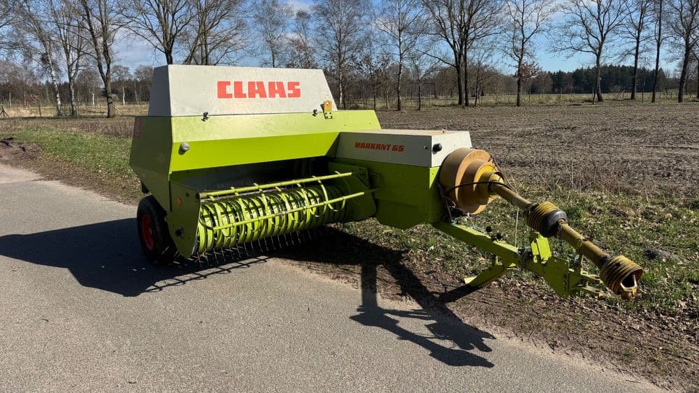 Claas markant 65 Presse Belarus, Case Puma, John Deere — 5