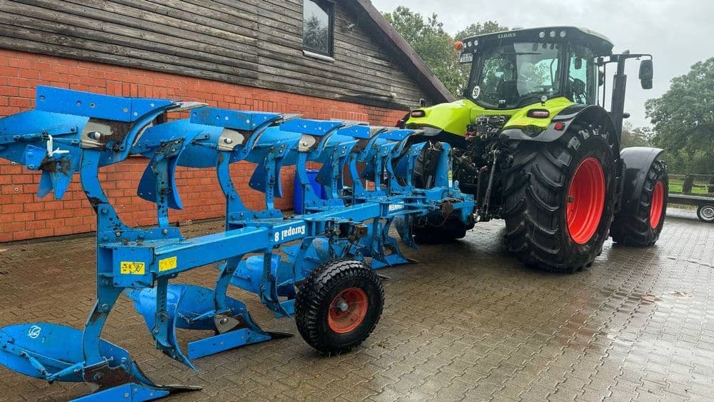 Lemken EurOpal 8. Case Puma, Claas Arion, Belarus, John Deere tortadi. — 3