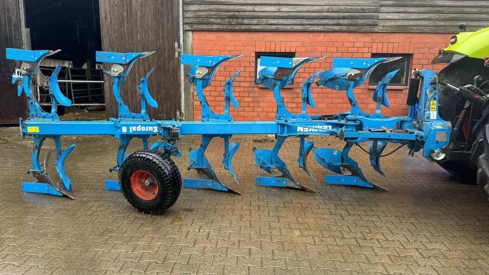 Lemken EurOpal 8. Case Puma, Claas Arion, Belarus, John Deere tortadi. — 4