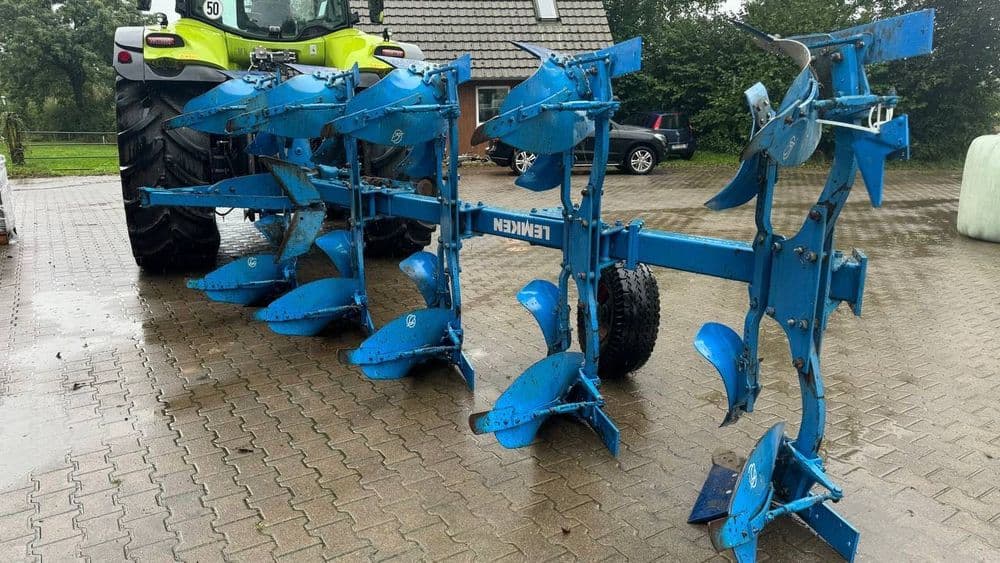 Lemken EurOpal 8. Case Puma, Claas Arion, Belarus, John Deere tortadi. — 6