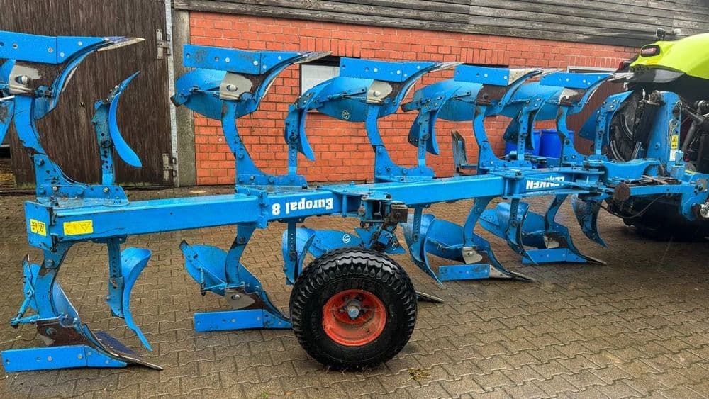 Lemken EurOpal 8. Case Puma, Claas Arion, Belarus, John Deere tortadi. — 8