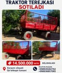 Traktor Terejkasi sotiladi. Тережка сотилади. Xorazm-Qo'shkopir