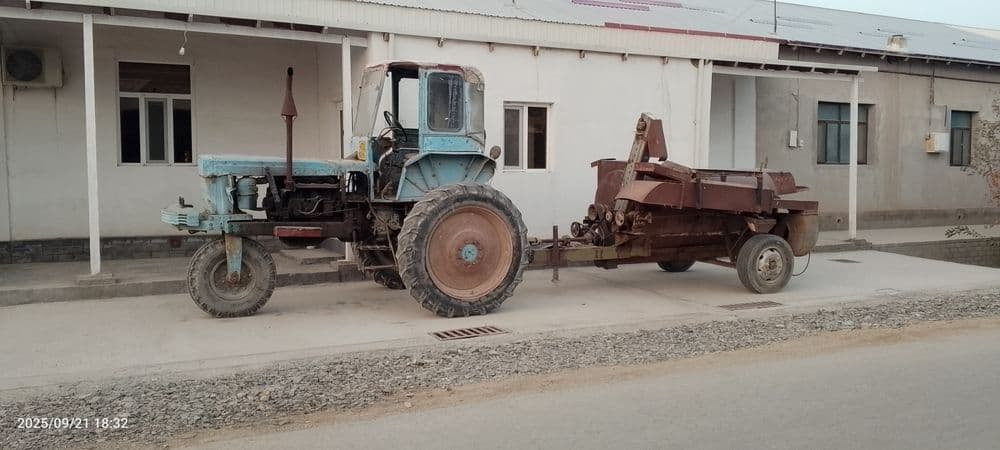Traktor va mini kombayn sholi va bugʻdoy chiqaradi holati zoʻr — 1