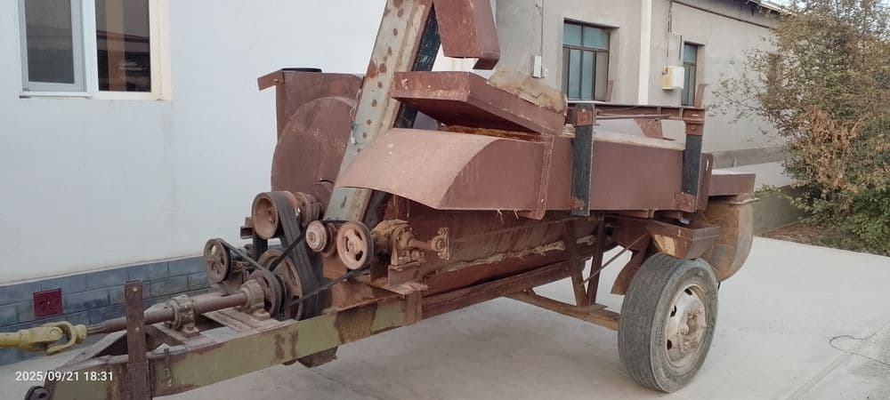 Traktor va mini kombayn sholi va bugʻdoy chiqaradi holati zoʻr — 5