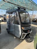 Электрический трицикл Skillmax X9 | рикша с крышей для города и дачи