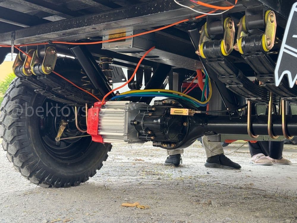 Электрический трицикл Skillmax Sk-100 для бизнеса и доставки 2000W — 8