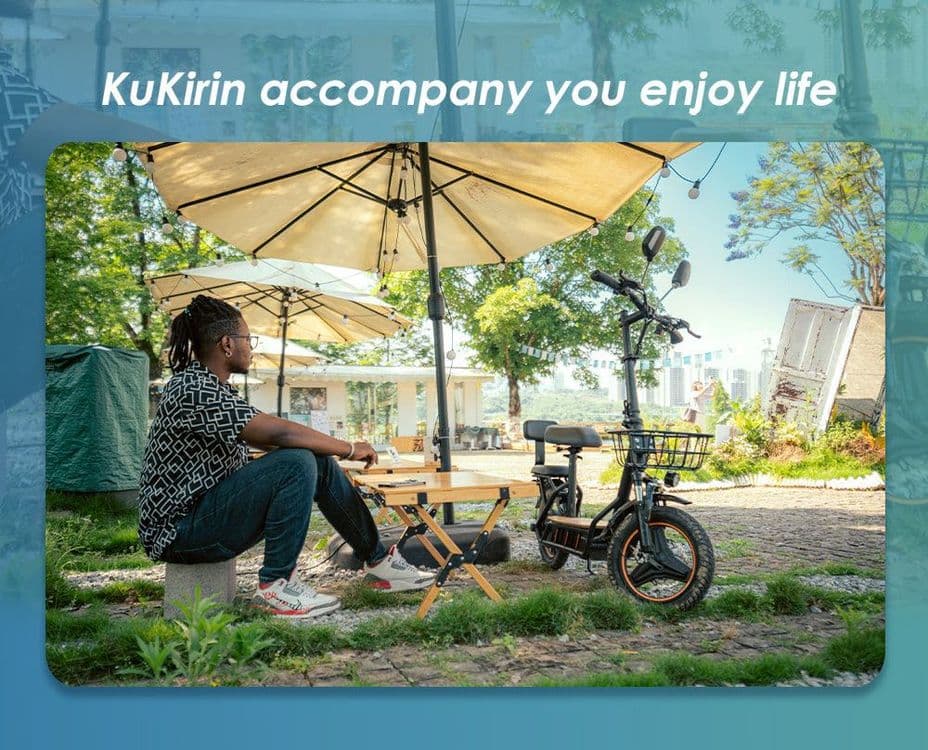 Электросамокат Kukirin C1 Pro 500W — запас хода 100 км, сиденье — 6