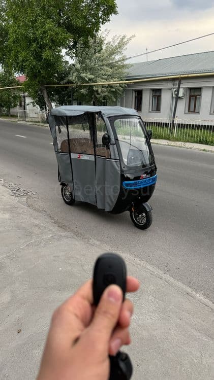 Пассажирский трицикл рикша Skillmax X8 — для взрослых и пожилых — 3