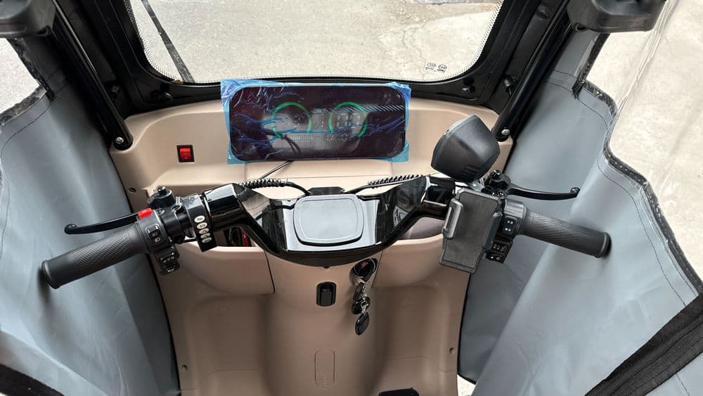Пассажирский трицикл рикша Skillmax X8 — для взрослых и пожилых — 4