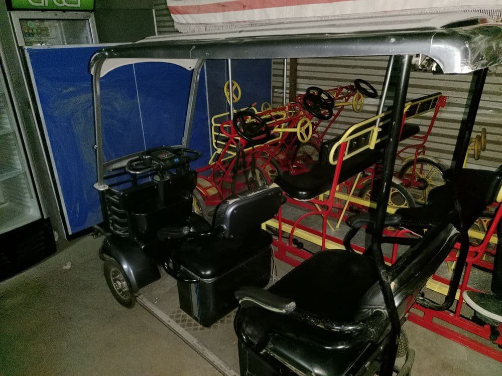 Elektro golfkar skuter