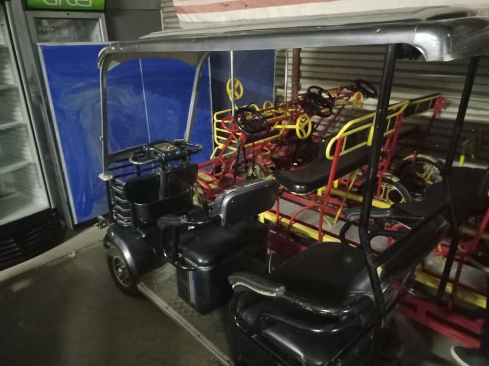 Elektro golfkar skuter — 2