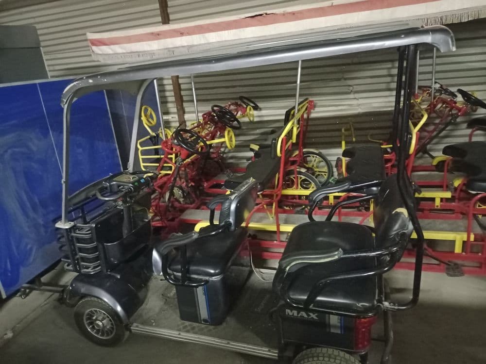 Elektro golfkar skuter — 4