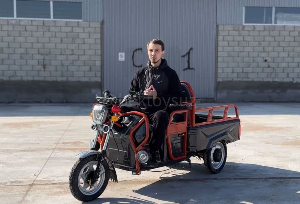 Грузовой трицикл Муравей Skillmax 1000Вт до 300кг аккумулятор 60V — 1