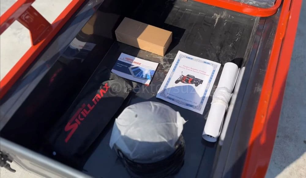 Грузовой трицикл Муравей Skillmax 1000Вт до 300кг аккумулятор 60V — 7