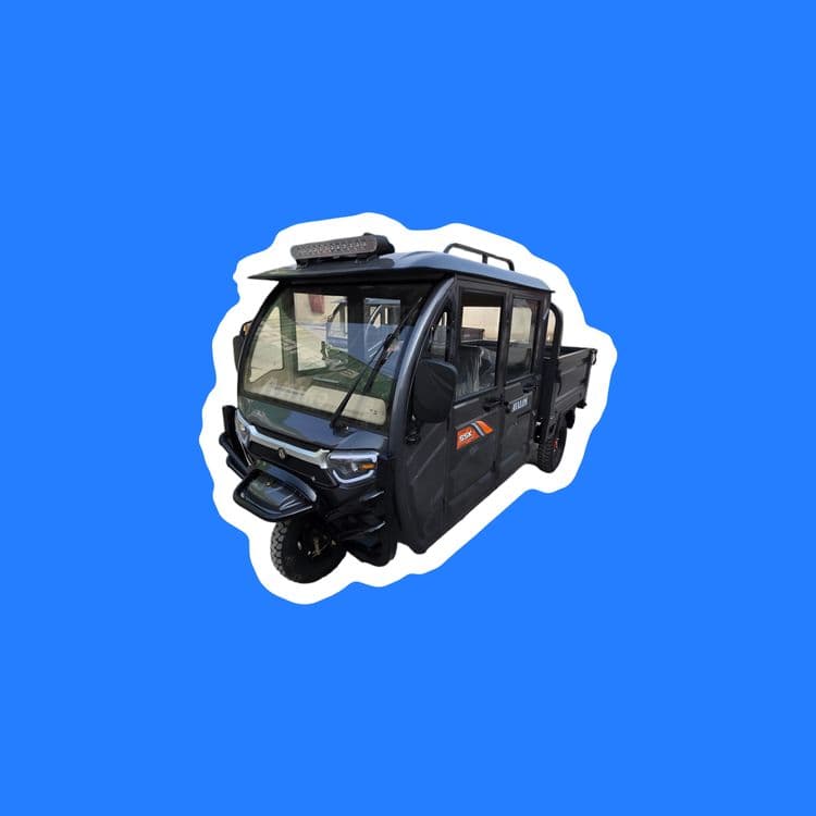 Elektro 1 tonnalik dubl kabina motorol muravey matarol motoroller — 5