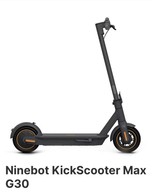 Электо самокат nineboot б/у — 1