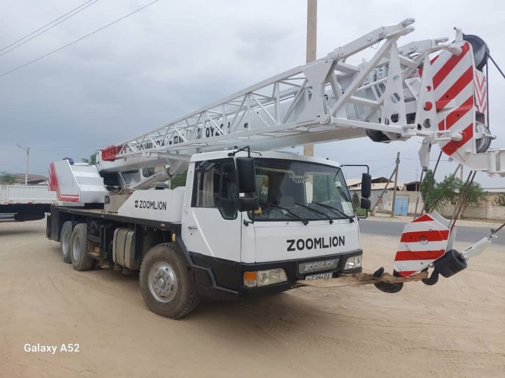 Автокран Китай Zoomlion 2008г . 16тонн вилеть стрела  32m+8 — 3