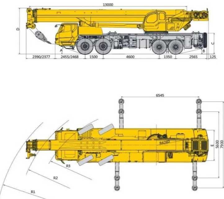 Автокран Avtokran XCMG ZOOMLION  80-100 тонналик заводдан — 2