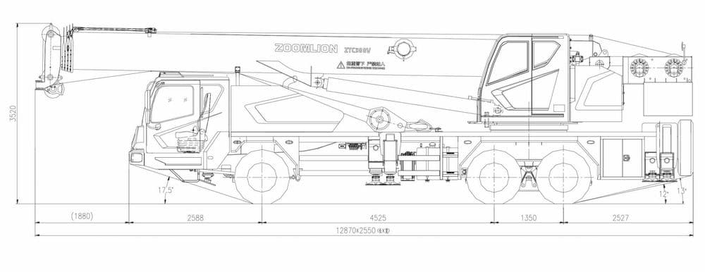 Автокран ZOOMLION ZTC350/35т под заказ — 5