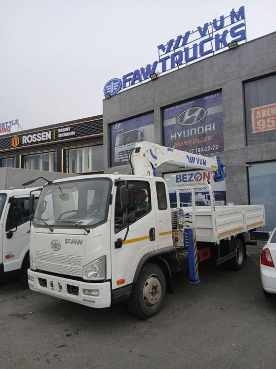 Кран-манипулятор FAW 4х2  5 тон — 1