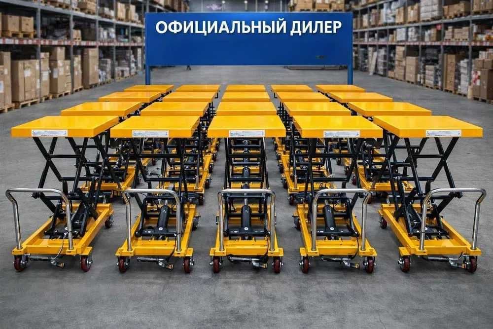 Тележка / тэлэжка / Арава / транспалет / подёмьник  погрузчик ручной — 3