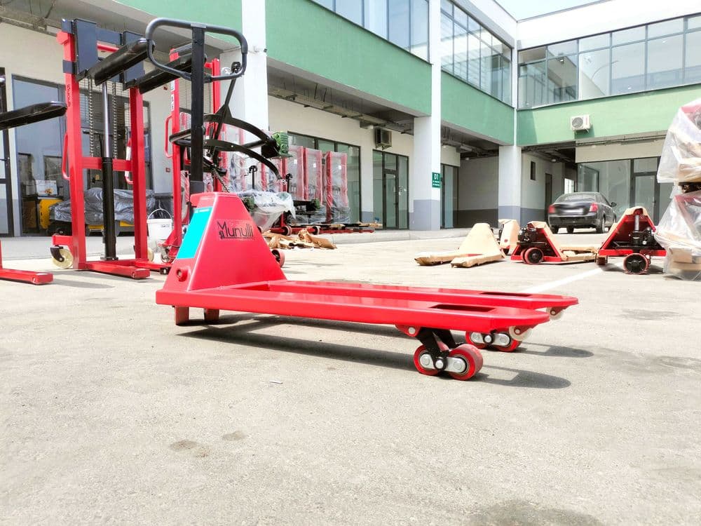 Гидравлическая тележка MUNULLI OPTIMUS3000 Рохля транспаллет гидравлик — 1