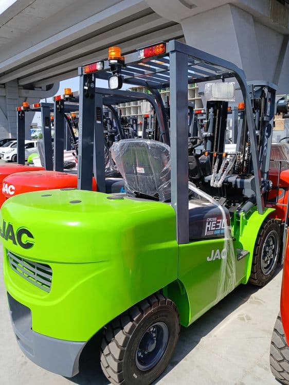 3 тонный 3 метровый электрический Вилочный Погрузчик JAC Авто Кара — 3