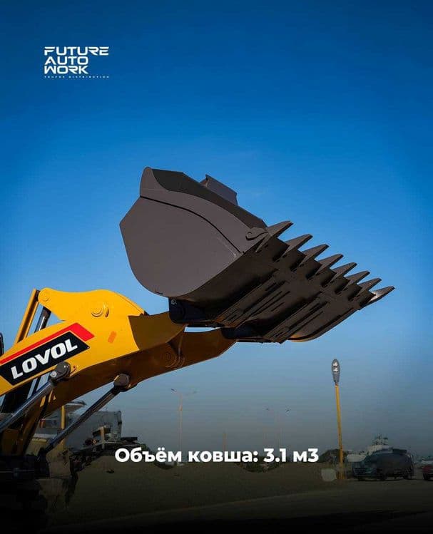 LOVOL 3m³ pogruzchik 30% bosh to'lov 30 oyga foyz va penyasiz nasiya ! — 6