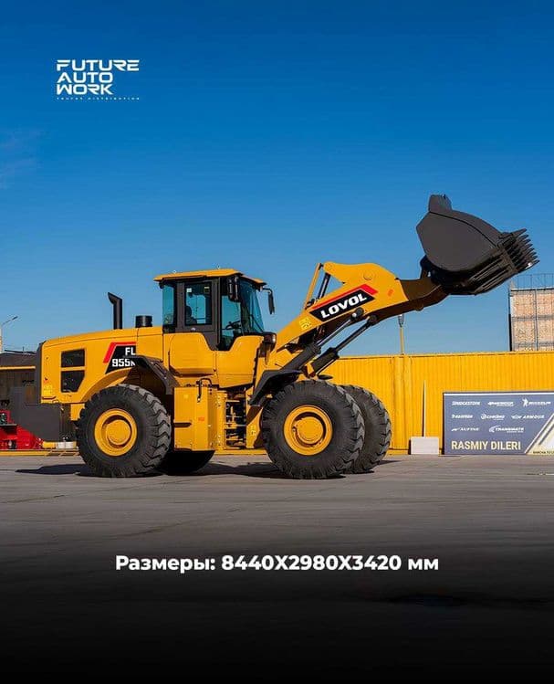 LOVOL 3,1 m³ frontal pogruzchik 30% bosh to'lov bilan foyizsiz nasiya — 3