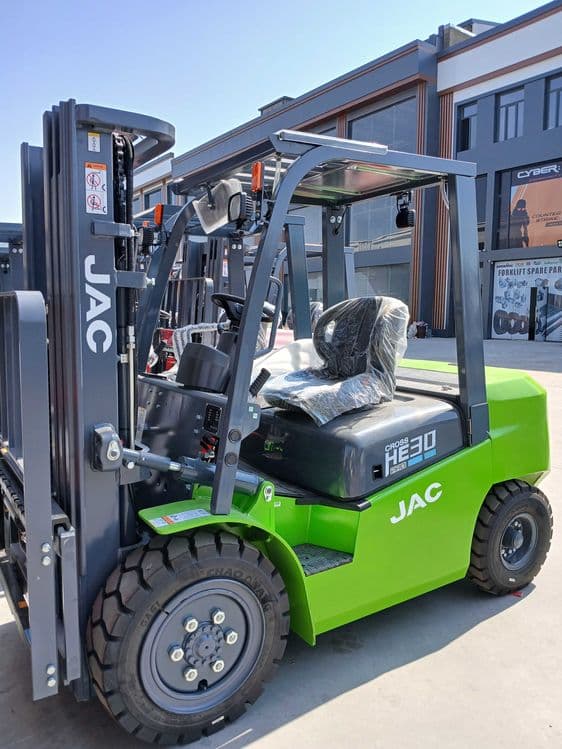 3 тонный 3 метровый электрический Вилочный Погрузчик JAC Авто Кара — 1