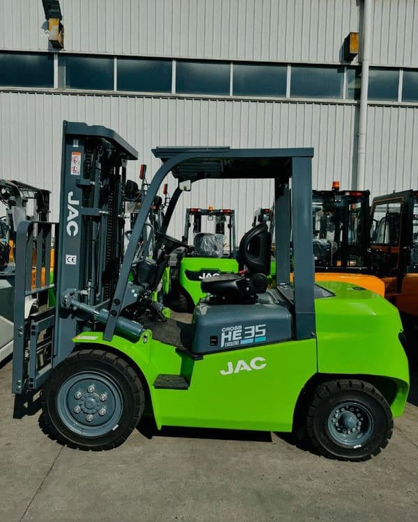 Электрический вилочный погрузчик JAC 3 тонный 3 метровый Авто Кара — 1