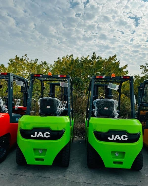Электрический вилочный погрузчик JAC 3 тонный 3 метровый Авто Кара — 4