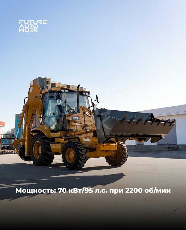 LOVOL FLB468-bitta mashinada 3 ta kuch:pogruzchik+ekskavator+buldozer — 4