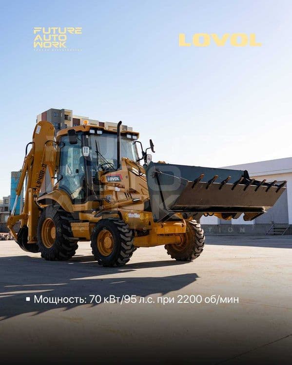 LOVOL FLB468-II pogruzchik-ekskavator нактга 59700$ — 6