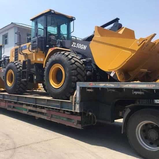 Фронтальный погрузчик, хон 3.2 куб XCMG ZL50GN тралда кеган — 5