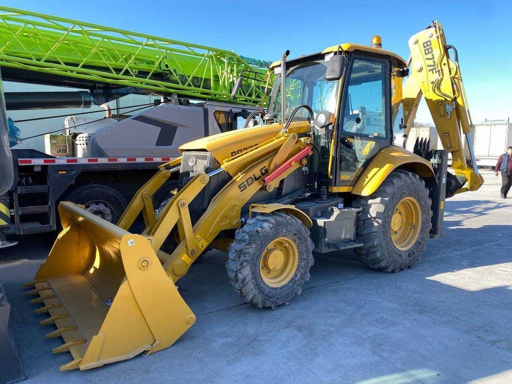 Экскаватор-погрузчик SDLG B877F  - 0,18 / 1,0 куб.м + с Гидромолотом — 3