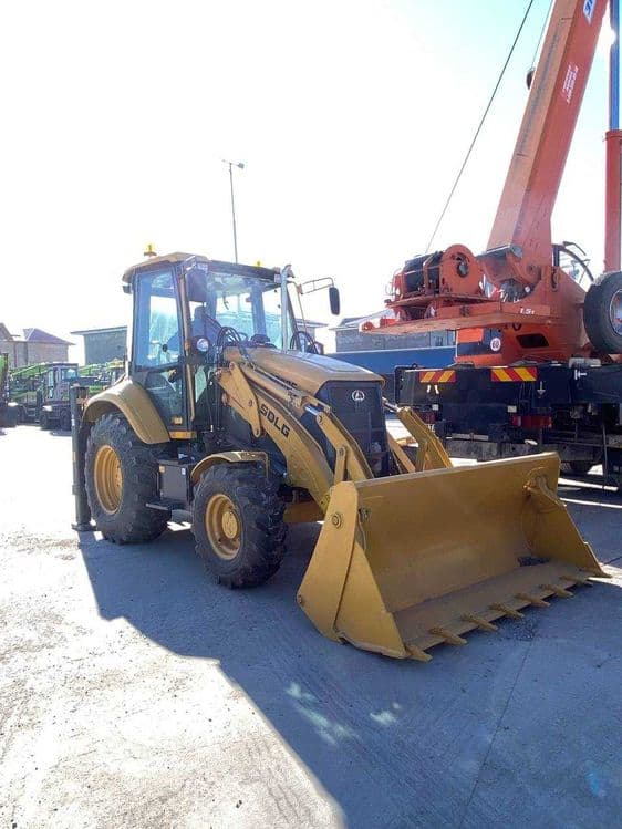 Экскаватор-погрузчик SDLG B877F  - 0,18 / 1,0 куб.м + с Гидромолотом — 6