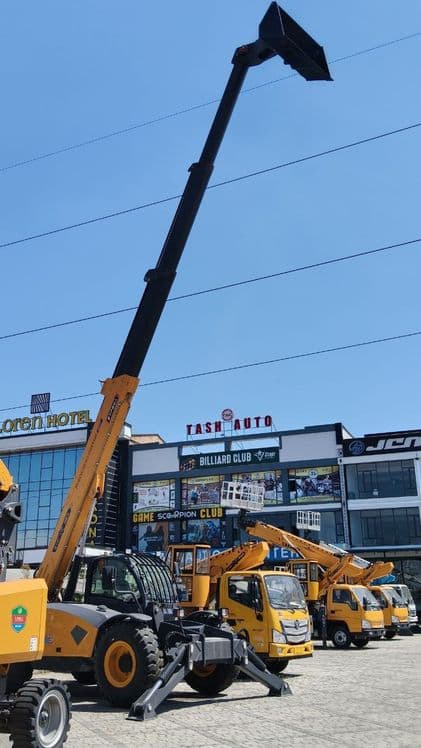 Telescopli pagruschik 18 metrli 5 tonna yuk kotaradi — 3