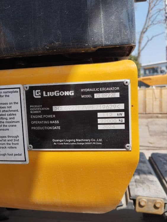 Карьерный экскаватор liugong 922 1.2 куба — 4