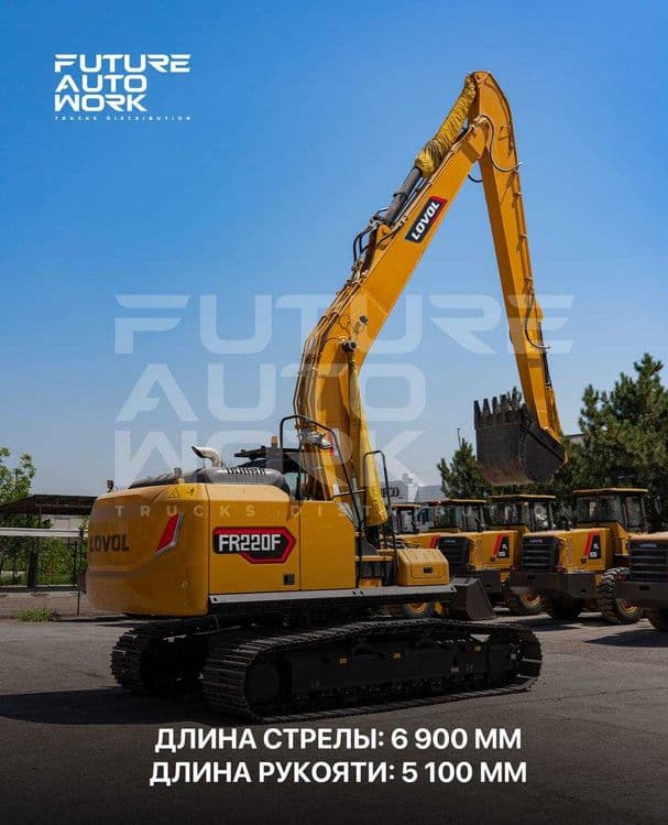 LOVOL FR220F rusumli zanjirli ekskavator foizsiz 12 oylik nasiya savdo — 6
