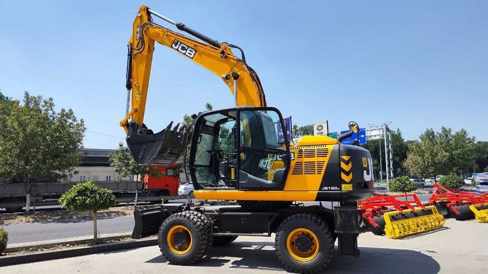 Колёсный экскаватор JCB JS160W муддатли туловга ва лизингга! — 1