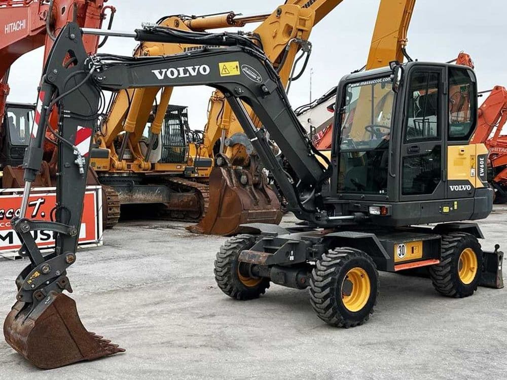 Колесный экскаватор Volvo EW60E — 1