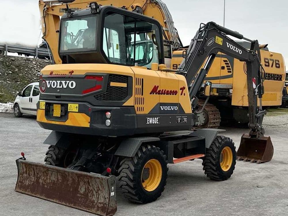 Колесный экскаватор Volvo EW60E — 4